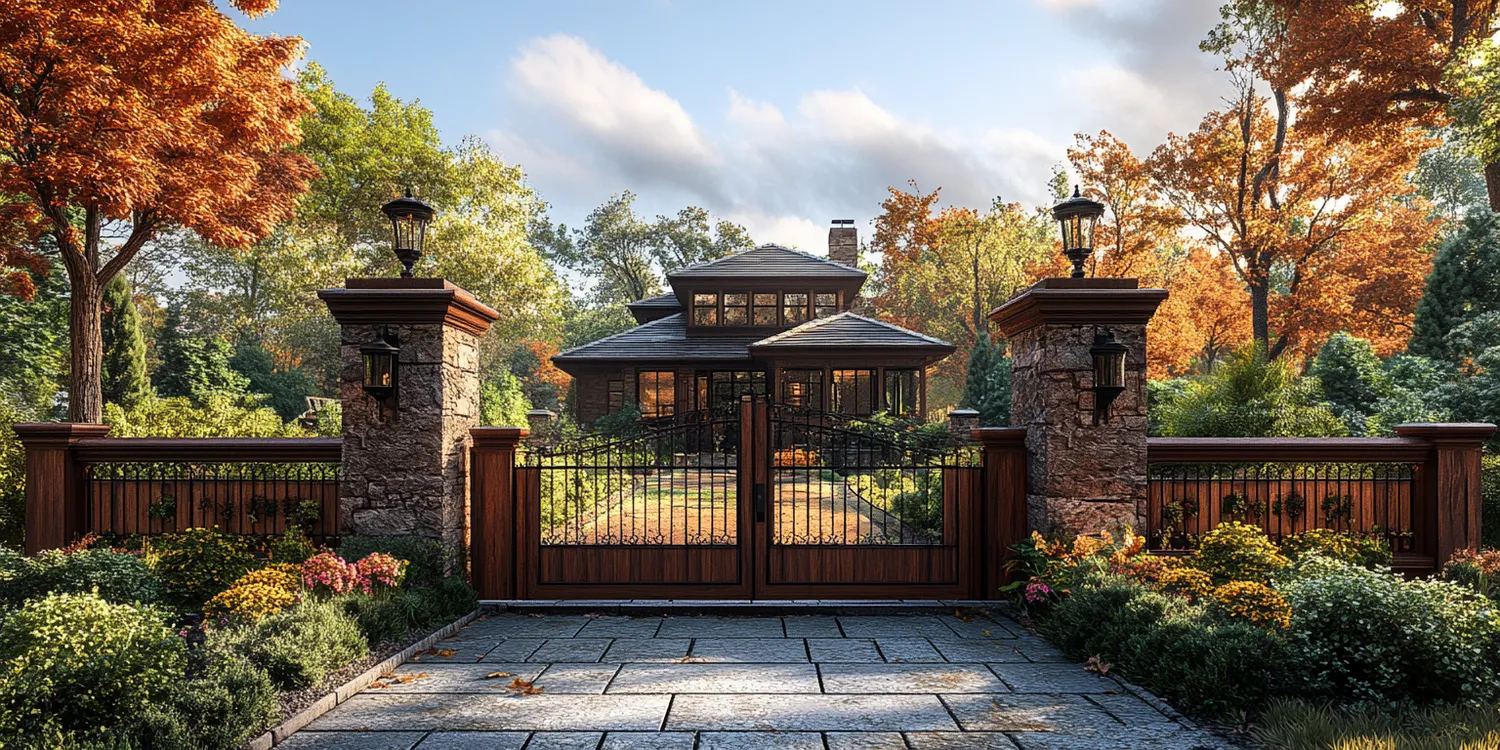 Alu Zäune aus Polen