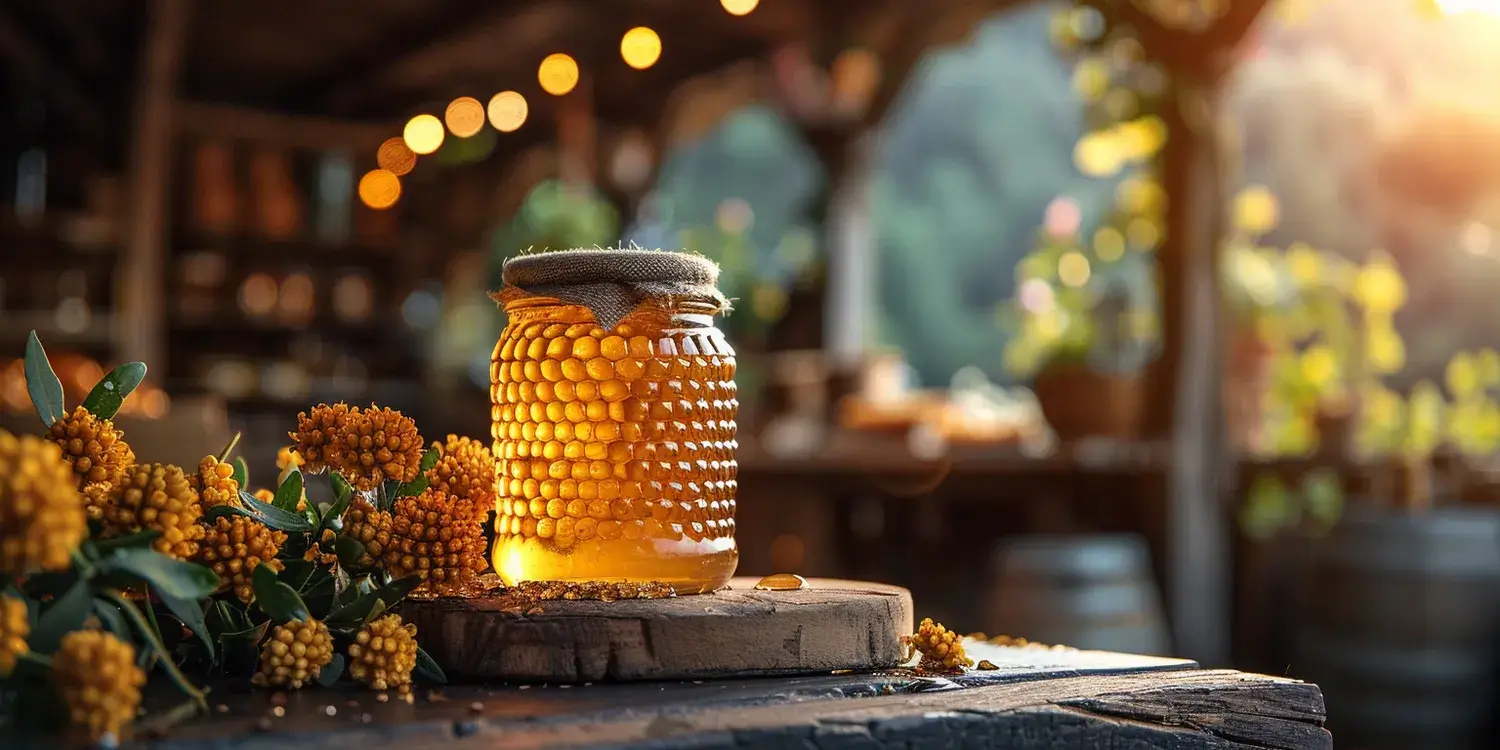 Kolor miodu wrzosowego