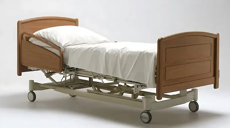Łóżka rehabilitacyjne drewniane