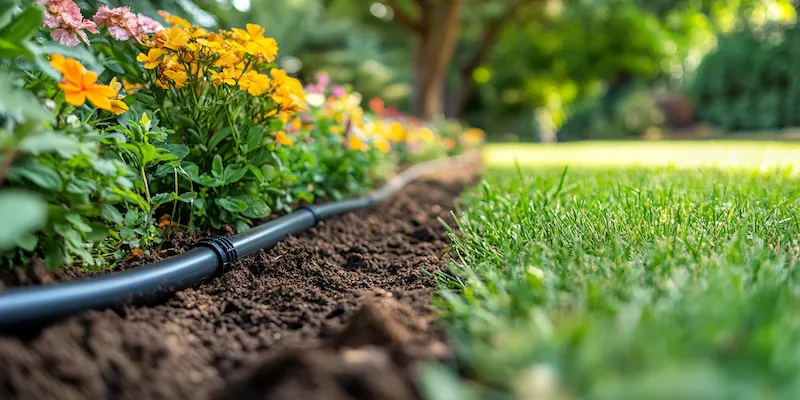 Nawadnianie ogrodu jakie rury?