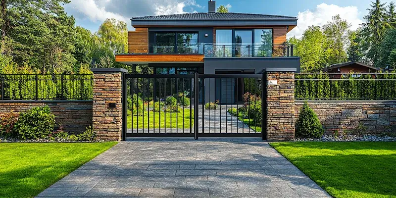 Zäune Hamburg mit Montage